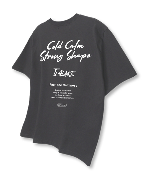 TI.GLAKE(ティーグレイク)の「コールドカム オーバーサイズ 半袖Tシャツ ダークグレー(Tシャツ/カットソー・メンズ・その他・LARGE/X-LARGE/XX-LARGE)」の3枚目の写真