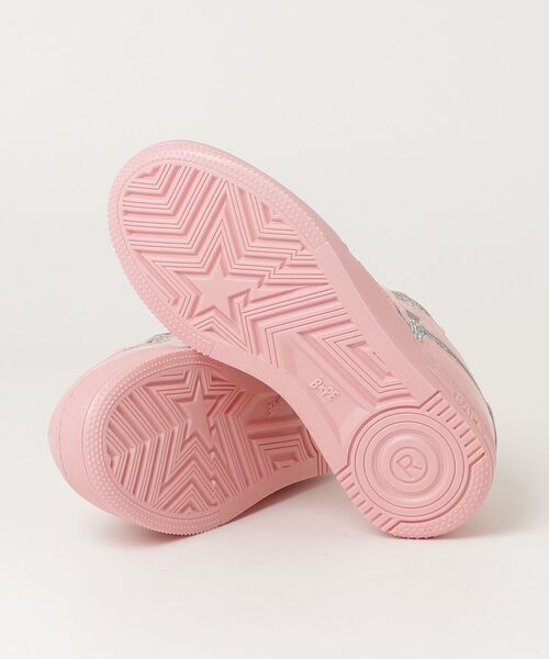A BATHING APE（アベイシングエイプ）の「BAPE STA ICON #3（スニーカー・レディース・ピンク/ホワイト・6/4/5）」の12枚目の写真