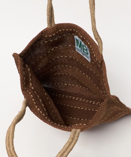 MAISON BENGAL（マイソンベンガル）の「＜MAISON BENGAL＞ WOVEN BAG/バッグ（トートバッグ・メンズ・ダークブラウン/ダークグレー・FREE）」の14枚目の写真