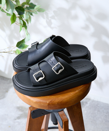 B.C STOCK（ベーセーストック）の「ダブルモンクプラットフォームサンダル（サンダル）」