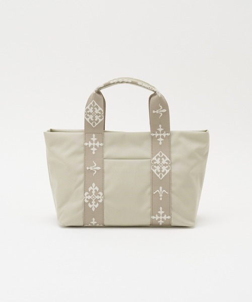russet（ラシット）の「《WEB限定》コーデュラナイロンデイリートートバッグ（トートバッグ・レディース・ダークブラウン/グレー/グレー系その他・FREE）」の4枚目の写真