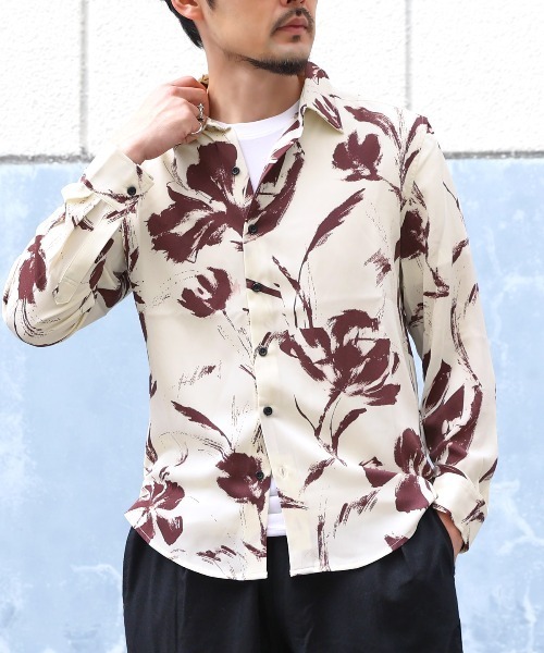 LUXSTYLE(ラグスタイル)の「総柄長袖シャツ(シャツ/ブラウス・メンズ・その他5/その他6/その他4/その他1/その他3/その他2・L/M)」の6枚目の写真