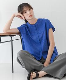 URBAN RESEARCH Sonny Label（アーバンリサーチサニーレーベル）の「『WEB限定』バンドカラーコットンレースシャツ（シャツ/ブラウス）」