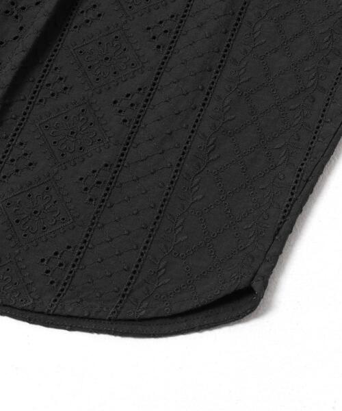 URBAN RESEARCH Sonny Label(アーバンリサーチサニーレーベル)の「『WEB限定』バンドカラーコットンレースシャツ(シャツ/ブラウス・レディース・アイボリー/ブラック/ブルー/グリーン系その他・FREE)」の22枚目の写真
