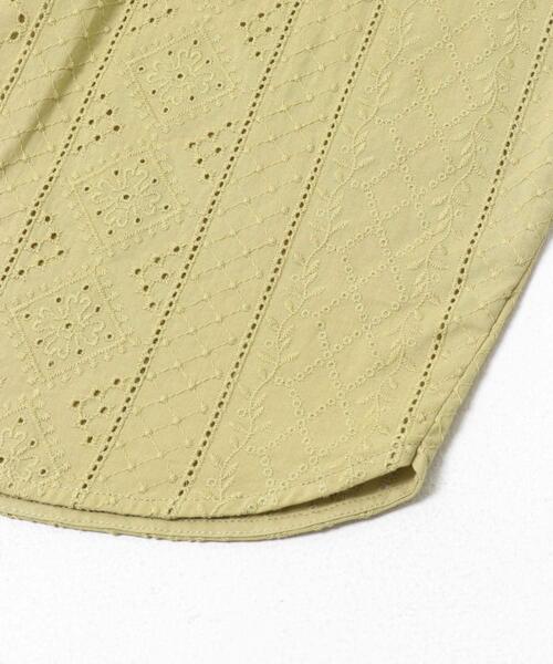 URBAN RESEARCH Sonny Label(アーバンリサーチサニーレーベル)の「『WEB限定』バンドカラーコットンレースシャツ(シャツ/ブラウス・レディース・アイボリー/ブラック/ブルー/グリーン系その他・FREE)」の22枚目の写真