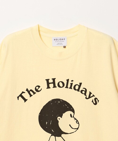 HOLIDAY BOILEAU（ホリディボワロ）の「【別注】＜HOLIDAY BOILEAU＞ ゴリラ プリント Tシャツ（Tシャツ/カットソー・メンズ・ナチュラル/クリーム/レッド・M/L/XL）」の16枚目の写真