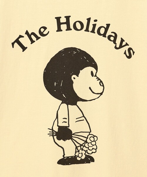 HOLIDAY BOILEAU（ホリディボワロ）の「【別注】＜HOLIDAY BOILEAU＞ ゴリラ プリント Tシャツ（Tシャツ/カットソー・メンズ・ナチュラル/クリーム/レッド・M/L/XL）」の14枚目の写真