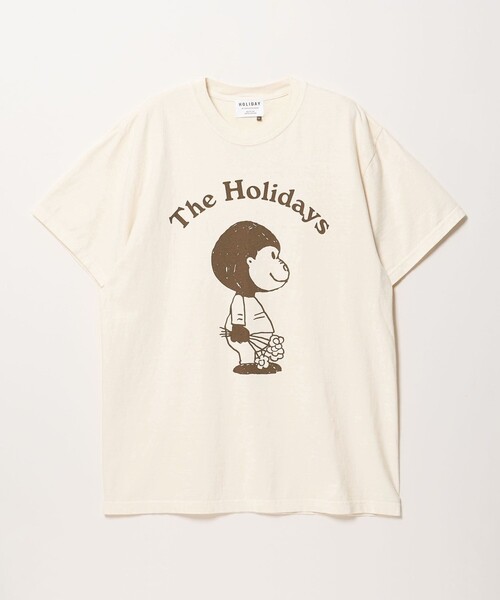 HOLIDAY BOILEAU（ホリディボワロ）の「【別注】＜HOLIDAY BOILEAU＞ ゴリラ プリント Tシャツ（Tシャツ/カットソー・メンズ・ナチュラル/クリーム/レッド・M/L/XL）」の13枚目の写真