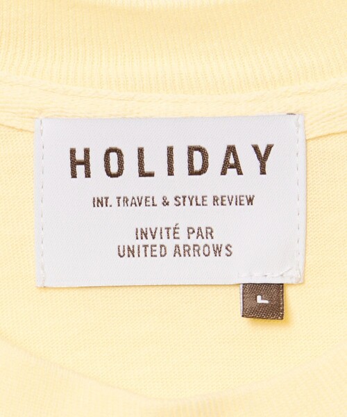 HOLIDAY BOILEAU（ホリディボワロ）の「【別注】＜HOLIDAY BOILEAU＞ ゴリラ プリント Tシャツ（Tシャツ/カットソー・メンズ・ナチュラル/クリーム/レッド・M/L/XL）」の7枚目の写真