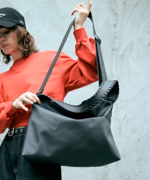 cii（シー）の「【UNISEX】 One Handle Shoulder Bag / 2WAYワンハンドルショルダーバッグ（ショルダーバッグ・メンズ・チャコールグレー/ダークブラウン/ライトグリーン/ブラック/ブルー・FREE）」の10枚目の写真