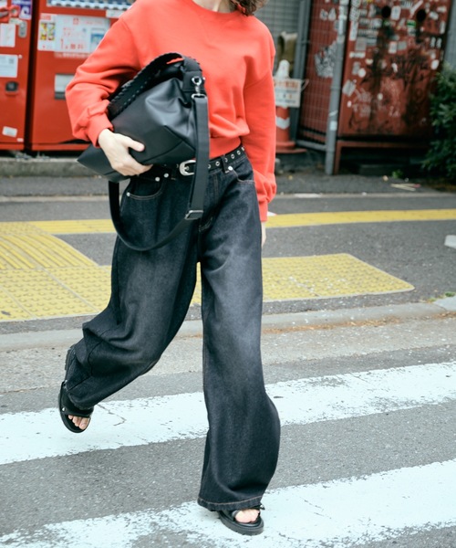 cii（シー）の「【UNISEX】 One Handle Shoulder Bag / 2WAYワンハンドルショルダーバッグ（ショルダーバッグ・メンズ・チャコールグレー/ダークブラウン/ライトグリーン/ブラック/ブルー・FREE）」の12枚目の写真