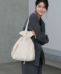 LAKOLE | ヌバック風巾着トートバッグ2 / 665702(トートバッグ)