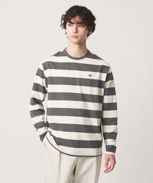HOLIDAY BOILEAU（ホリディボワロ）の「【別注】＜HOLIDAY BOILEAU＞ボーダー ロングスリーブ Tシャツ（Tシャツ/カットソー）」