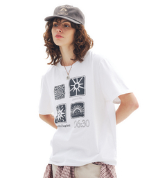 HELLO SUNRISE（ハローサンライズ）の「Sun Stamp Tee_White（Tシャツ/カットソー）」