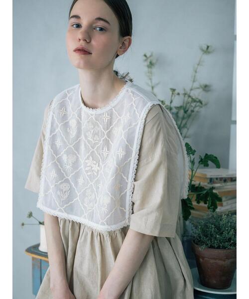 WEB限定 Sサイズ】メッシュ花刺繍ベスト付きワンピース（ワンピース
