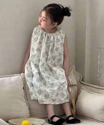 ONEP STAR（ワンピスター）の「小花柄ノースリーブワンピース（ワンピース）」