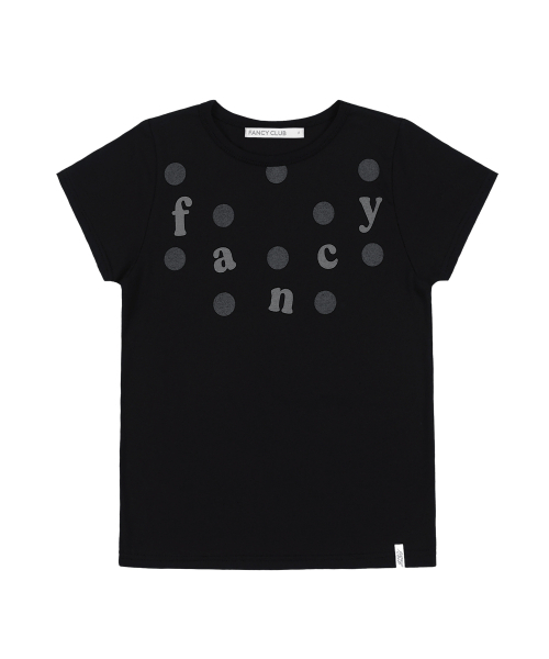 FANCY CLUB(ファンシークラブ)の「ドットフェイドファンシーティー (ブラック) F25QB129(Tシャツ/カットソー・レディース・その他・ONE SIZE)」の4枚目の写真