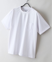 【HEAT BLOCKER/ヒートブロッカー】【まるで着る日傘!遮熱&UVカット】コットンライク 胸ポケットTシャツ 吸水速乾 アンチピリング イージーケア ユニセックス