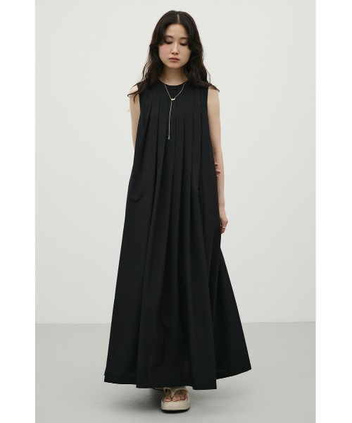 STYLEMIXER(スタイルミキサー)の「ワイドプリーツワンピース(ワンピース・レディース・ホワイト/サックスブルー/ブラック・MEDIUM/SMALL)」の21枚目の写真