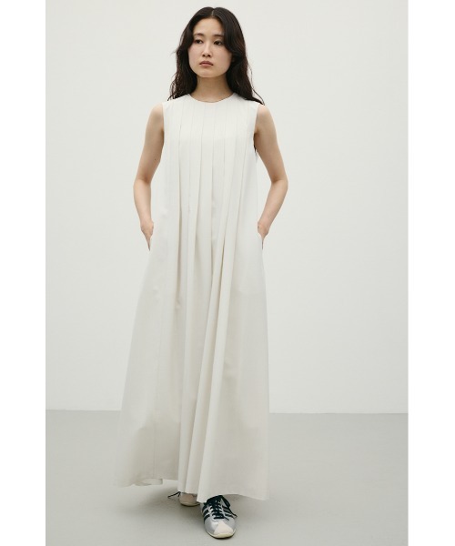 STYLEMIXER(スタイルミキサー)の「ワイドプリーツワンピース(ワンピース・レディース・ホワイト/サックスブルー/ブラック・MEDIUM/SMALL)」の11枚目の写真