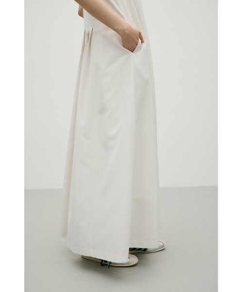 STYLEMIXER(スタイルミキサー)の「ワイドプリーツワンピース(ワンピース・レディース・ホワイト/サックスブルー/ブラック・MEDIUM/SMALL)」の16枚目の写真