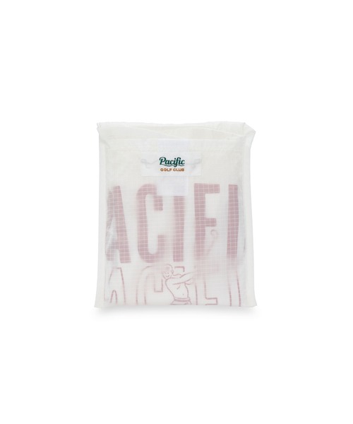 Pacific GOLF CLUB（パシフィックゴルフクラブ）の「TRIPLE PACIFIC LOGO UTILITY TOTE BAG（エコバッグ/サブバッグ・メンズ・ホワイト・FREE）」の2枚目の写真