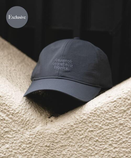 MARMOT(マーモット)の「『別注』Marmot×DOORS DOT AIR CAP(キャップ・メンズ・スミクロ/カーキ/ブルー・FREE)」の1枚目の写真