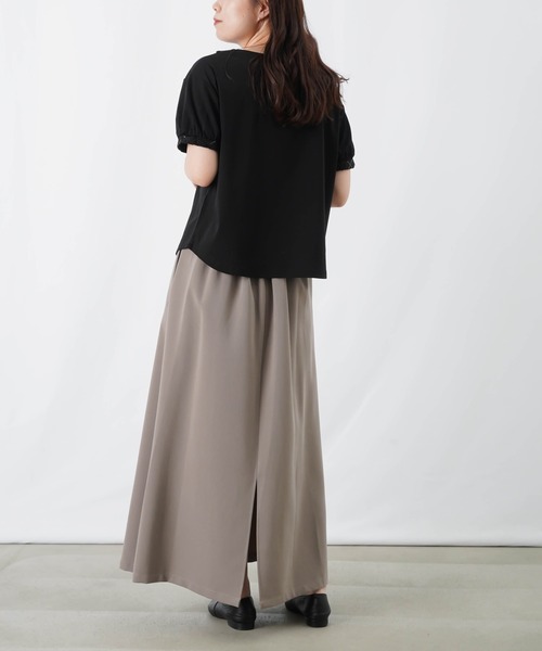 LUCA/LADY LUCK LUCA（ルカ/レディラックルカ）の「LC/LLL スパンコールレース衿付プルオーバー（Tシャツ/カットソー・レディース・ブラック/オフホワイト・FREE）」の17枚目の写真