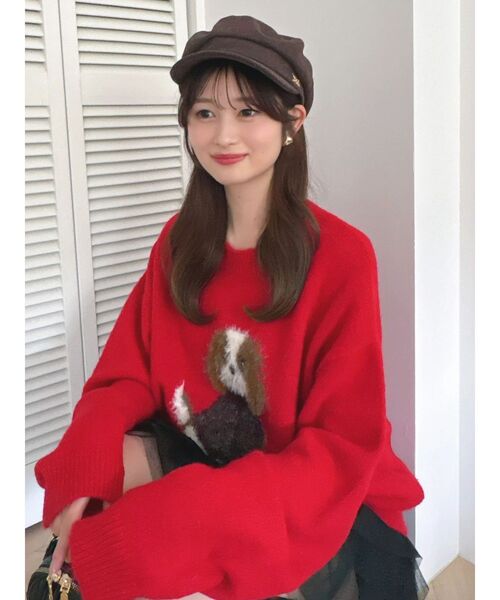 dazzlin(ダズリン)の「キャスケット(キャスケット・レディース・ブラウン・FREE)」の2枚目の写真