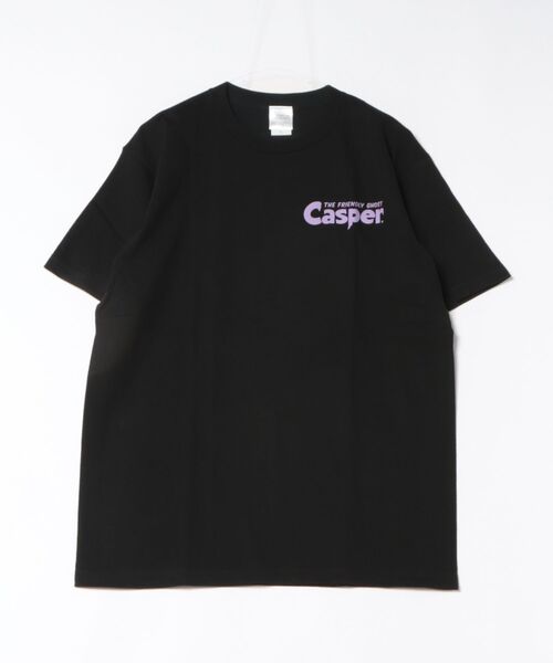 Rendez-Vous(ランデヴー)の「【 CASPER 】 キャスパー プリントTシャツ フレンドゴースト 26S6(Tシャツ/カットソー・レディース・ブラック・X-LARGE/LARGE)」の1枚目の写真