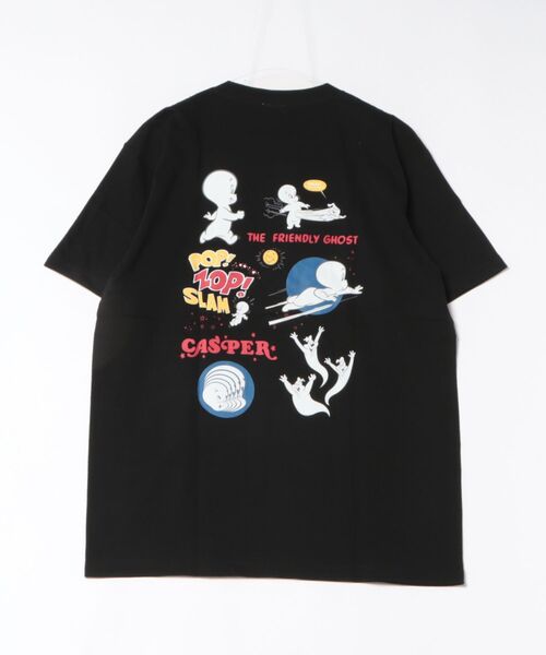 Rendez-Vous(ランデヴー)の「【 CASPER 】 キャスパー プリントTシャツ フレンドゴースト 26S6(Tシャツ/カットソー・レディース・ブラック・X-LARGE/LARGE)」の2枚目の写真