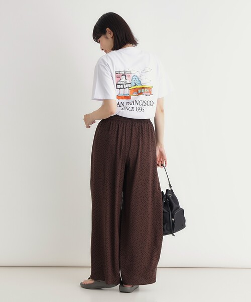 BEN DAVIS(ベンデイビス)の「グラフィックTシャツ(Tシャツ/カットソー・レディース・レッド系2/ブラック系/ホワイト系1・05/04)」の8枚目の写真