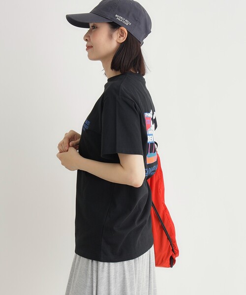 BEN DAVIS(ベンデイビス)の「グラフィックTシャツ(Tシャツ/カットソー・レディース・レッド系2/ブラック系/ホワイト系1・05/04)」の10枚目の写真