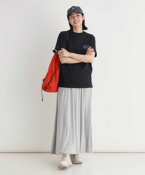 BEN DAVIS(ベンデイビス)の「グラフィックTシャツ(Tシャツ/カットソー・レディース・レッド系2/ブラック系/ホワイト系1・05/04)」の12枚目の写真