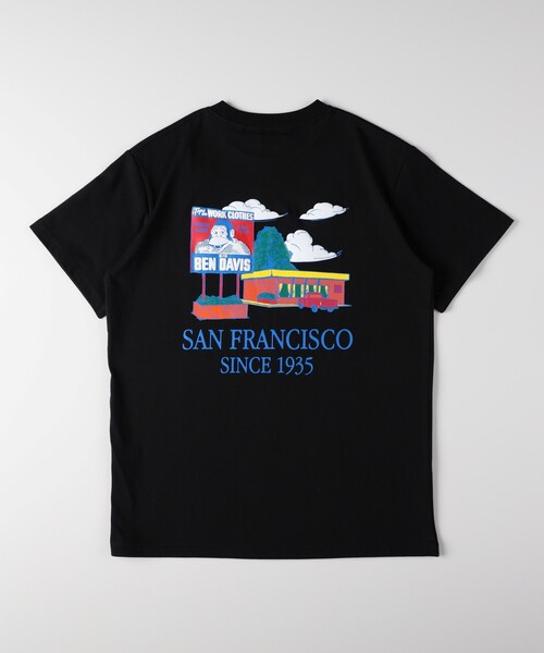 BEN DAVIS(ベンデイビス)の「グラフィックTシャツ(Tシャツ/カットソー・レディース・レッド系2/ブラック系/ホワイト系1・05/04)」の17枚目の写真