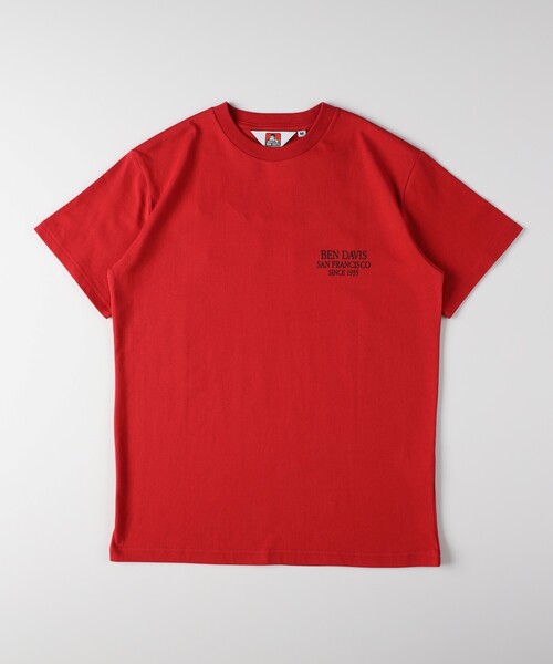BEN DAVIS(ベンデイビス)の「グラフィックTシャツ(Tシャツ/カットソー・レディース・レッド系2/ブラック系/ホワイト系1・05/04)」の18枚目の写真
