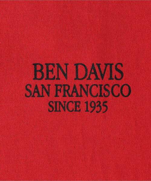 BEN DAVIS(ベンデイビス)の「グラフィックTシャツ(Tシャツ/カットソー・レディース・レッド系2/ブラック系/ホワイト系1・05/04)」の21枚目の写真
