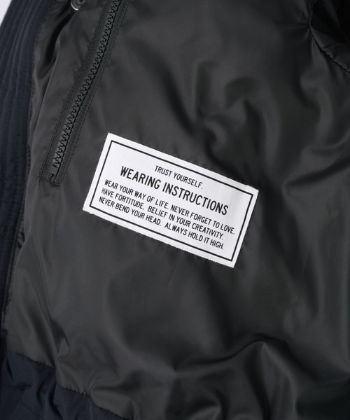 Maison MIHARA YASUHIRO（メゾンミハラヤスヒロ）の「【MIHARAYASUHIRO/ミハラヤスヒロ】ROLL-UP HEM DOWN/ロールアップヘムダウン（ダウンジャケット/コート・レディース・ブラック・36）」の13枚目の写真