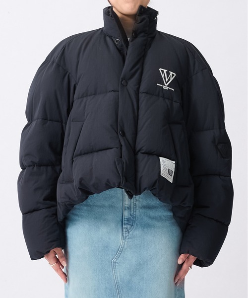 Maison MIHARA YASUHIRO（メゾンミハラヤスヒロ）の「【MIHARAYASUHIRO/ミハラヤスヒロ】ROLL-UP HEM DOWN/ロールアップヘムダウン（ダウンジャケット/コート・レディース・ブラック・36）」の5枚目の写真