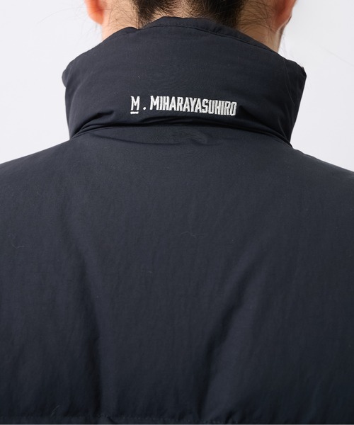 Maison MIHARA YASUHIRO（メゾンミハラヤスヒロ）の「【MIHARAYASUHIRO/ミハラヤスヒロ】ROLL-UP HEM DOWN/ロールアップヘムダウン（ダウンジャケット/コート・レディース・ブラック・36）」の8枚目の写真