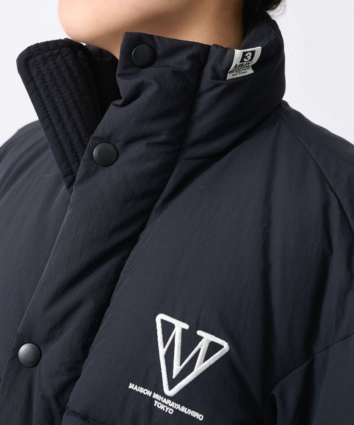Maison MIHARA YASUHIRO（メゾンミハラヤスヒロ）の「【MIHARAYASUHIRO/ミハラヤスヒロ】ROLL-UP HEM DOWN/ロールアップヘムダウン（ダウンジャケット/コート・レディース・ブラック・36）」の9枚目の写真