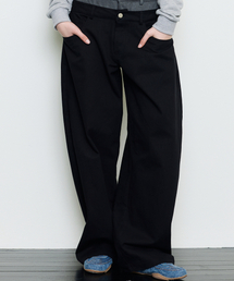 EV SKELETON LAYERED PANTS(BLACK)