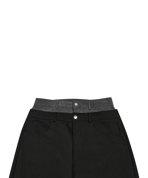 LUVISTRUE（ラヴイズトゥルー）の「EV SKELETON LAYERED PANTS(BLACK)（その他パンツ・レディース・その他・FREE）」の4枚目の写真