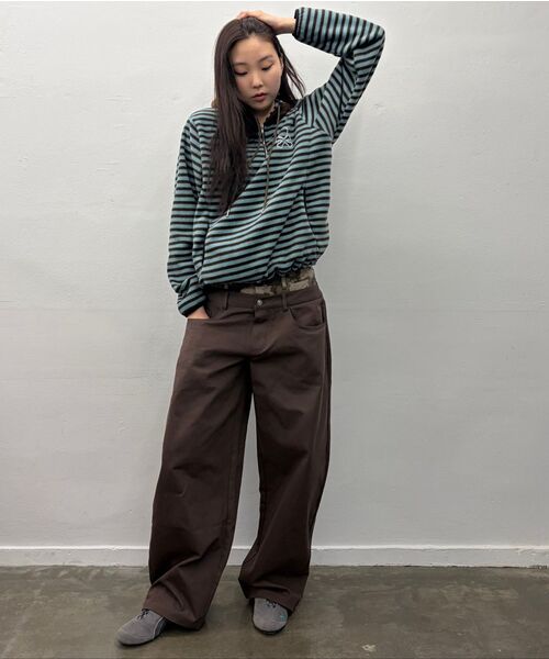 LUVISTRUE（ラヴイズトゥルー）の「EV SKELETON LAYERED PANTS(BLACK)（その他パンツ・レディース・その他・FREE）」の9枚目の写真