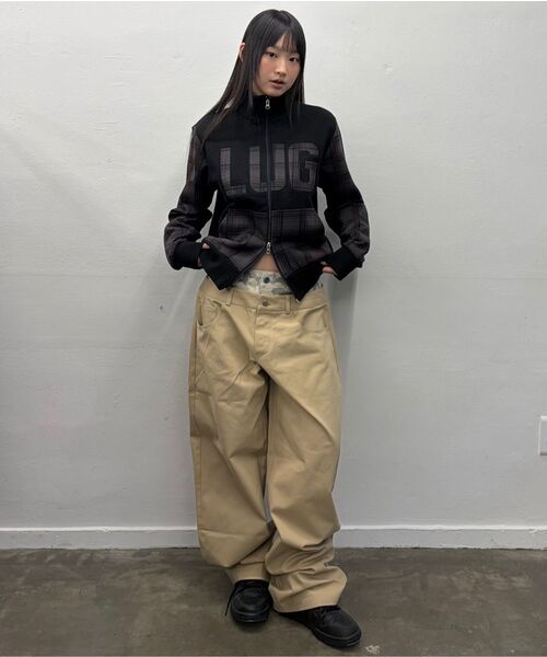 LUVISTRUE（ラヴイズトゥルー）の「EV SKELETON LAYERED PANTS(BLACK)（その他パンツ・レディース・その他・FREE）」の8枚目の写真