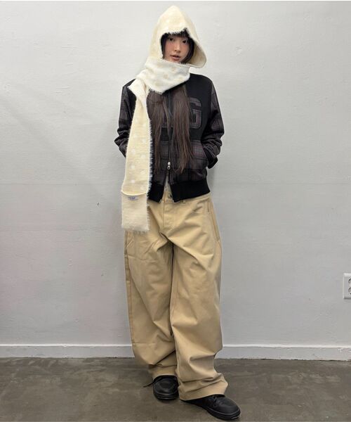 LUVISTRUE（ラヴイズトゥルー）の「EV SKELETON LAYERED PANTS(BLACK)（その他パンツ・レディース・その他・FREE）」の6枚目の写真