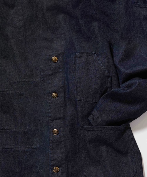 LENO（リノ）の「「LENO / リノ」DENIM JACKET（その他アウター・レディース・ホワイト系3/インディゴブルー・FREE）」の12枚目の写真