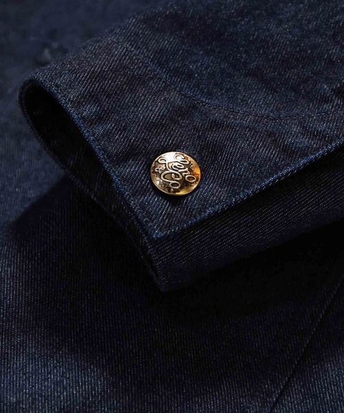 LENO（リノ）の「「LENO / リノ」DENIM JACKET（その他アウター・レディース・ホワイト系3/インディゴブルー・FREE）」の13枚目の写真