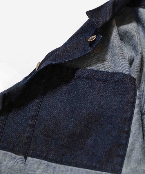 LENO（リノ）の「「LENO / リノ」DENIM JACKET（その他アウター・レディース・ホワイト系3/インディゴブルー・FREE）」の14枚目の写真