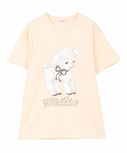 SWEETIE SHEEP Tシャツ（Tシャツ/カットソー）｜Candy Stripper